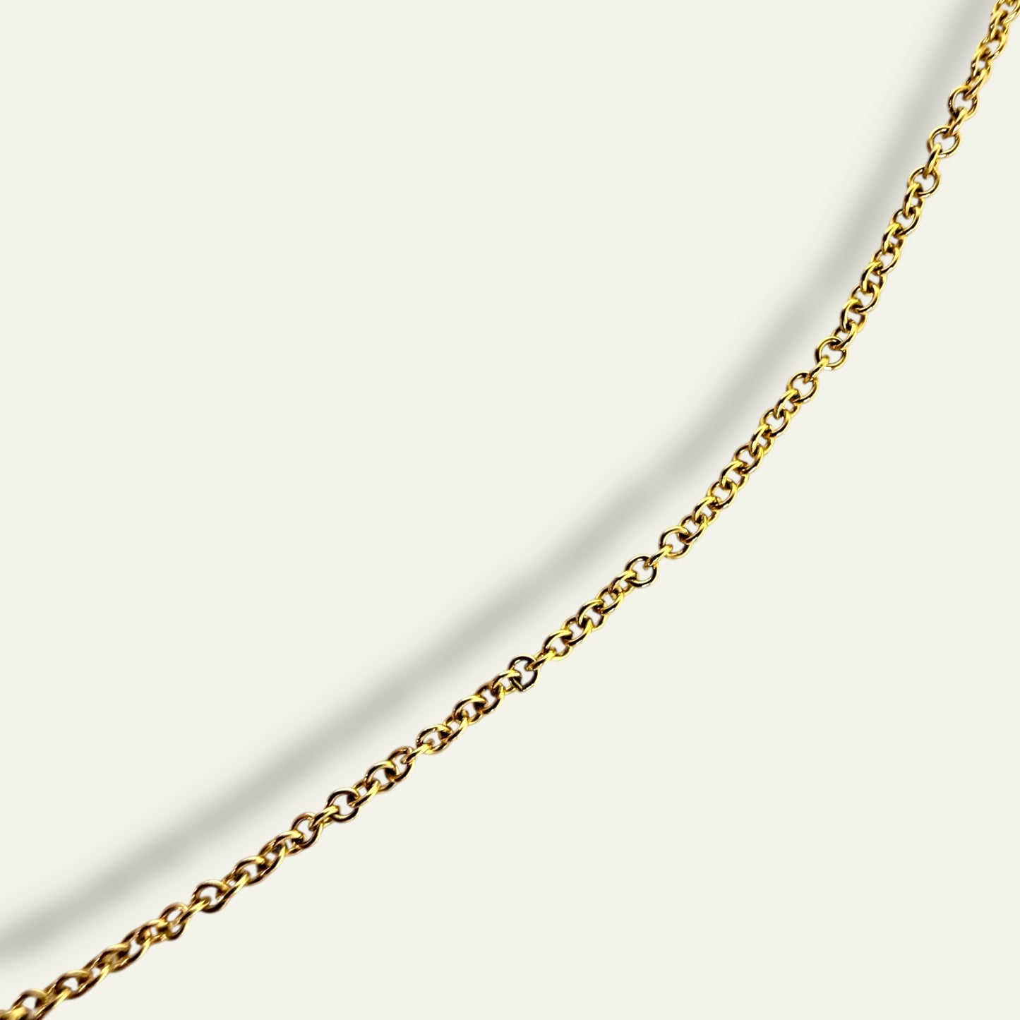 Collanina sottile dettaglio maglia - Trame gioielli