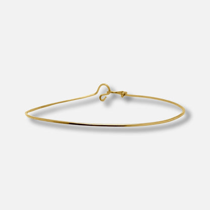 Bracciale Primo in filo quadrato, nel colore oro giallo — Trame gioielli